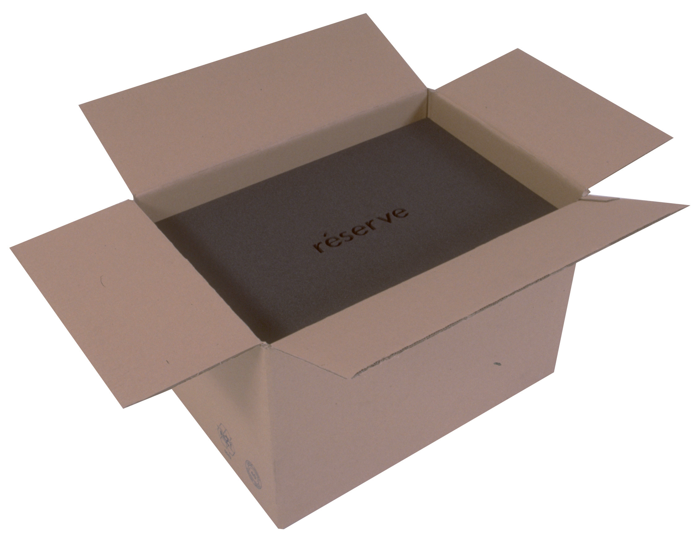 La fatigue du papier n° 54 Technique mixte, carton et mousse découpée au jet d'eau 60 x 40 x 40 cm